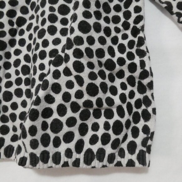 H&M | 12-18 months | Chic Polka Dot Sweater | Sparkling Gold Bow Pockets - Picture 13 of 13